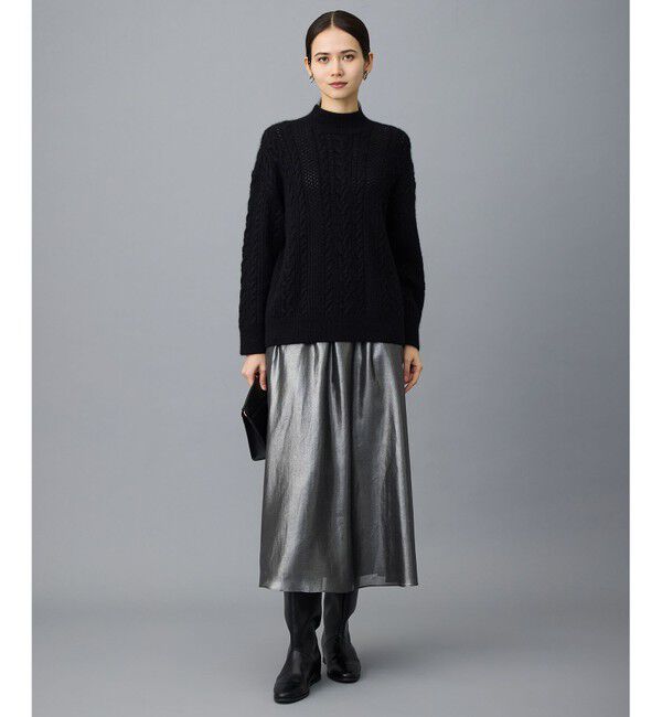 自由区「【SHIHOさん着用】フラップカーブミニクラッチ バッグ」|クラッチバッグ|