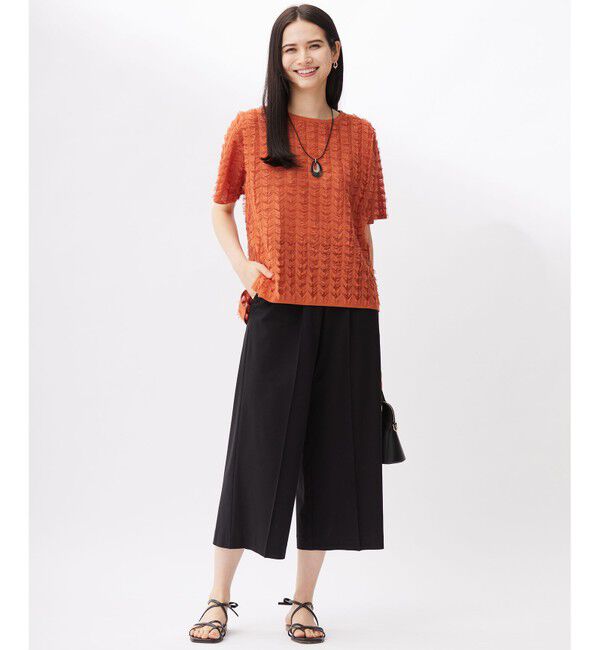 自由区「【セットアップ対応・接触冷感・UVカット・吸水速乾・抗菌防臭・洗える】ハイカウントモクロディ パンツ」|その他|