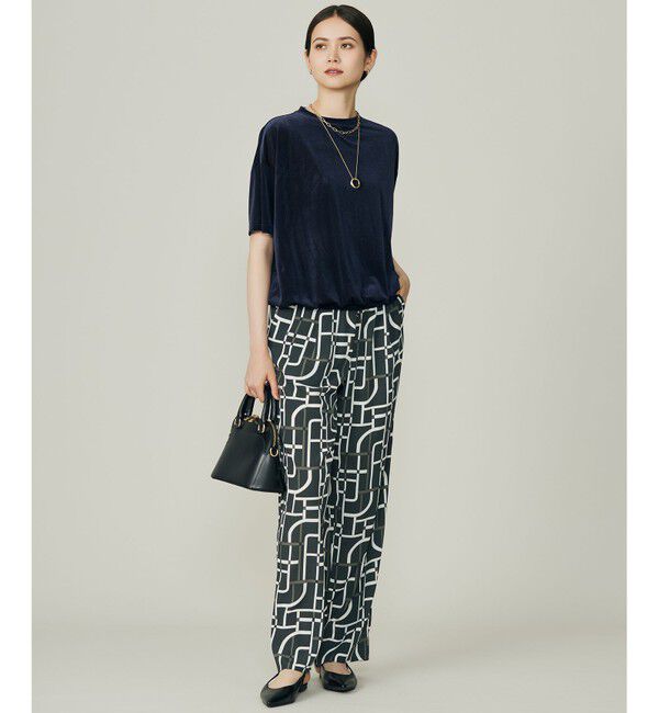 自由区「【カタログ掲載】ジオメトリックレトロプリント パンツ」|その他|