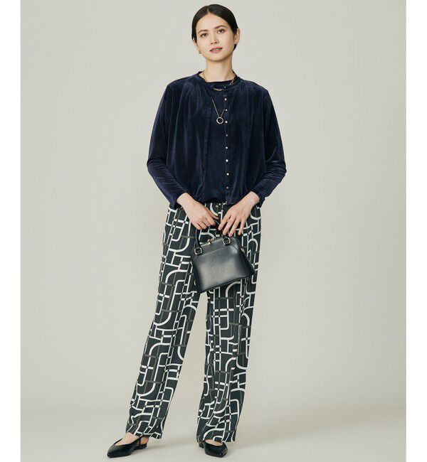 自由区「【カタログ掲載】ジオメトリックレトロプリント パンツ」|その他|