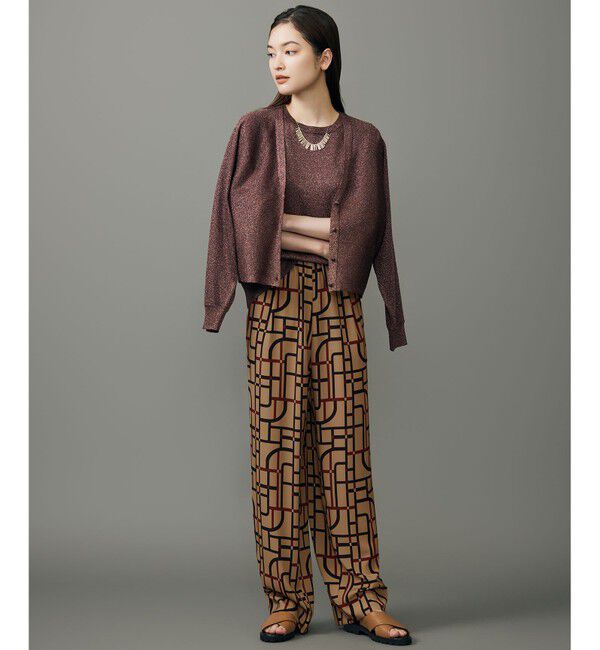 自由区「【カタログ掲載】ジオメトリックレトロプリント パンツ」|その他|