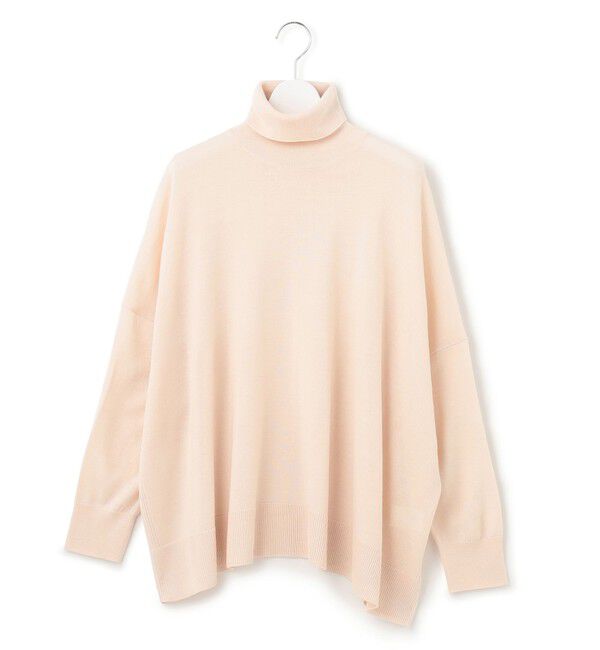 23区「【洗える】ウールブレンド タートルネック ニット」|ニット・セーター|