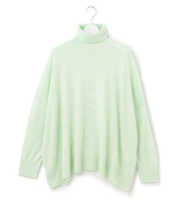 23区「【洗える】ウールブレンド タートルネック ニット」|ニット・セーター|