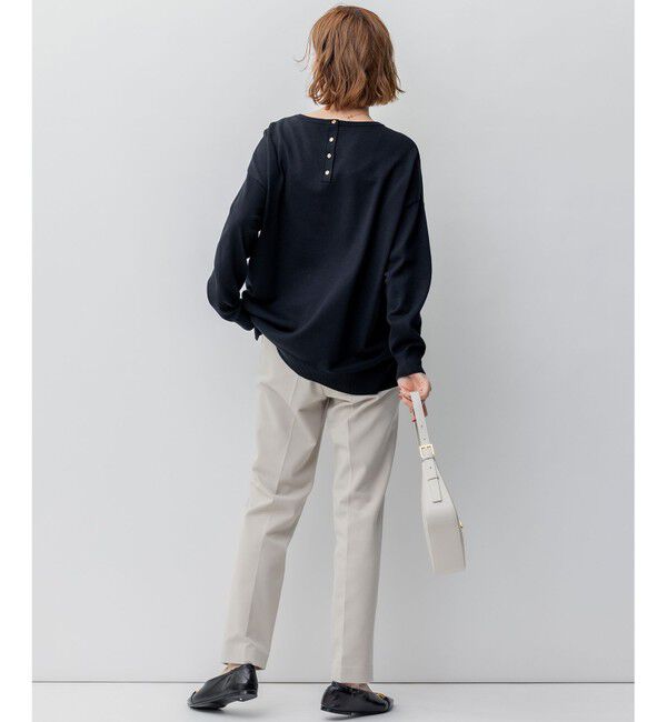 23区「【Oggi2月号掲載/新色追加】TRストレッチギャバ テーパードパンツ」|その他|