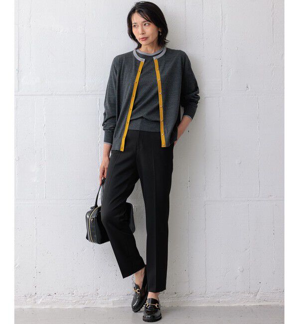 23区「【Oggi2月号掲載/新色追加】TRストレッチギャバ テーパードパンツ」|その他|