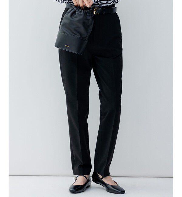 23区「【Oggi2月号掲載/新色追加】TRストレッチギャバ テーパードパンツ」|その他|