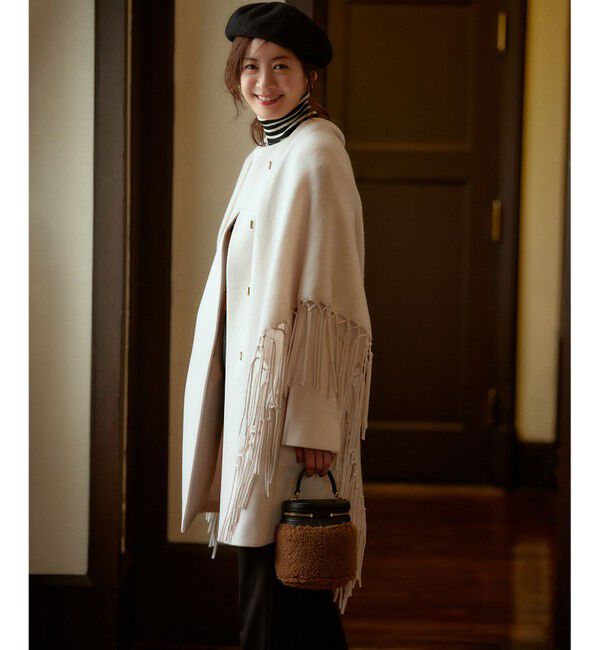 23区「【洗える】ウーステッドウール タートルネック ニット」|ニット・セーター|