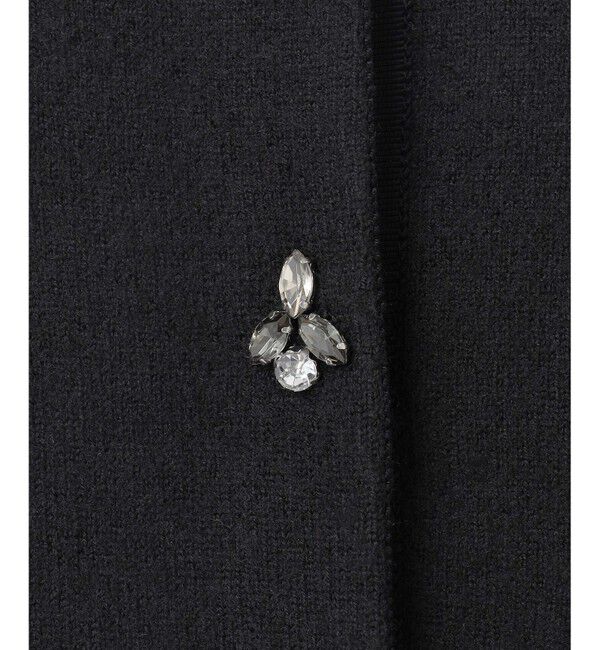 23区「ビジューニット カーディガン」|カーディガン|