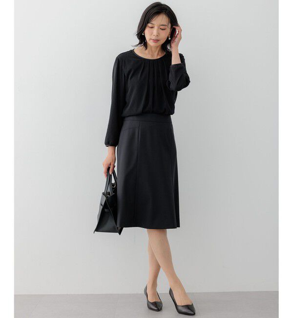 23区「【セットアップ対応】ラフィーネウール フレア スカート」|スカート|