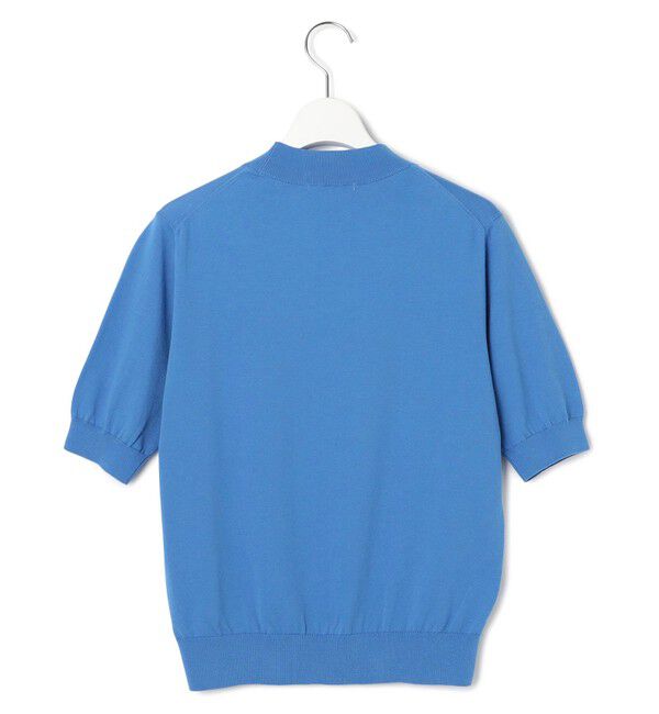 23区「【Oggi5月号掲載/洗える】プレミアムビオコットン 半袖 ニット」|ニット・セーター|