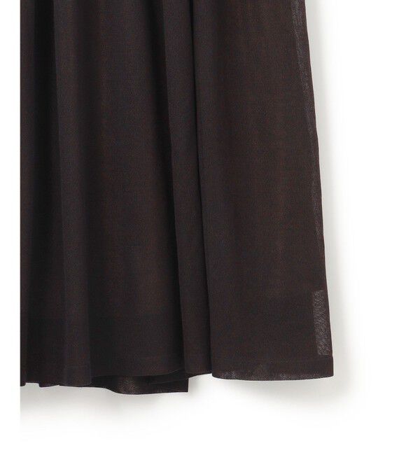 23区「【洗える】シャイニーシアーニット フレア スカート」|スカート|