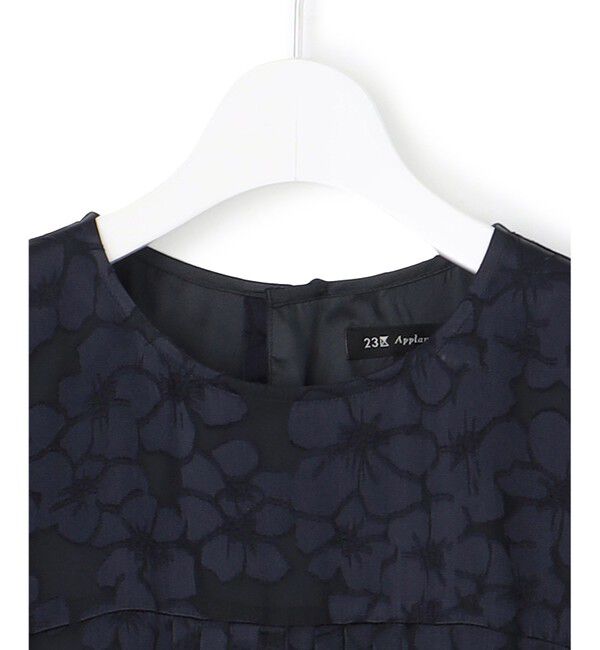 23区「【APPLAUDIR】フラワーサテンオパール ドレス」|ドレス|