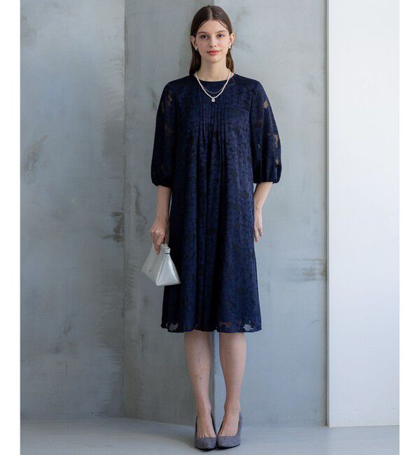 23区「【APPLAUDIR】フラワーサテンオパール ドレス」|ドレス|