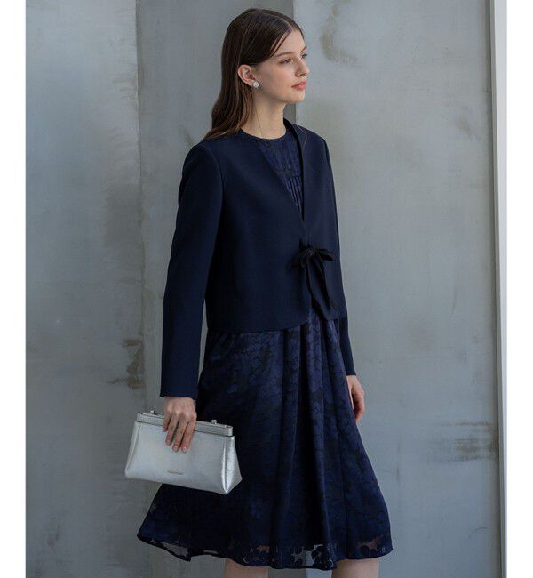 23区「【APPLAUDIR】フラワーサテンオパール ドレス」|ドレス|