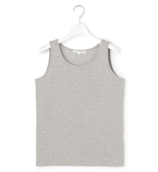 23区「【洗える】シャイニーリブ タンクトップ」|タンクトップ|