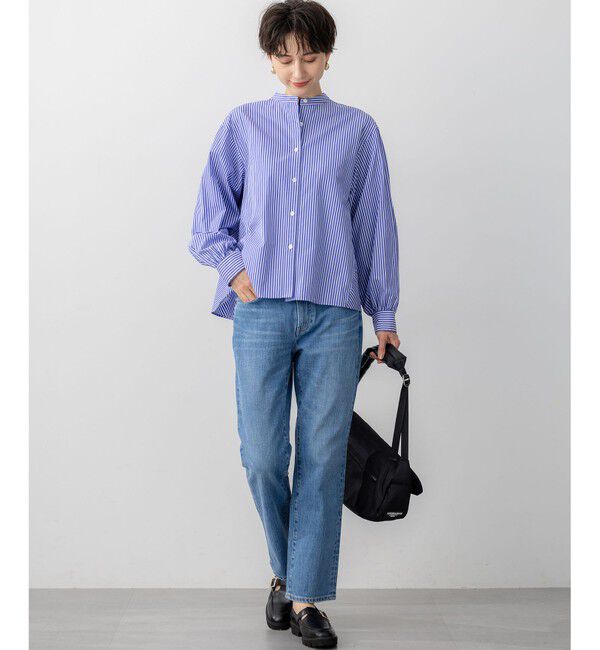 23区「【洗える】CANCLINI ティアードフリル ブラウス」|シャツ・ブラウス|