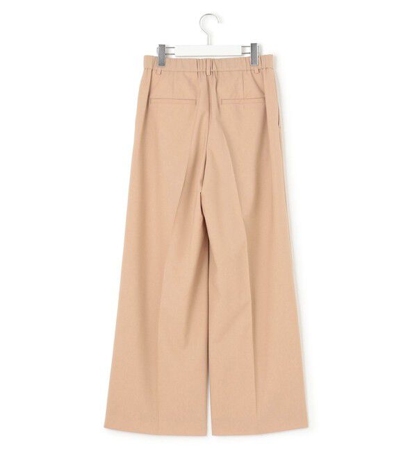 23区「【洗える】TWマットクロス タック ワイド パンツ」|その他|