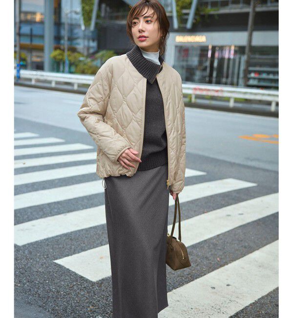 23区「【洗える】ハイカウントフラノ フレア スカート」|スカート|