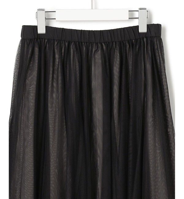 23区「【洗える】レイヤード チュール スカート」|スカート|