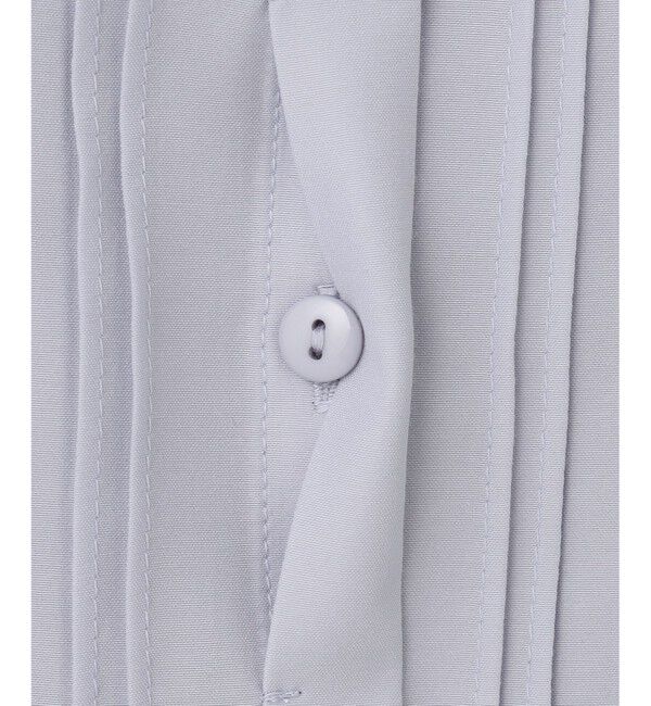 ANY SIS「【洗える】フリルスタンドピンタック ブラウス」|シャツ・ブラウス|