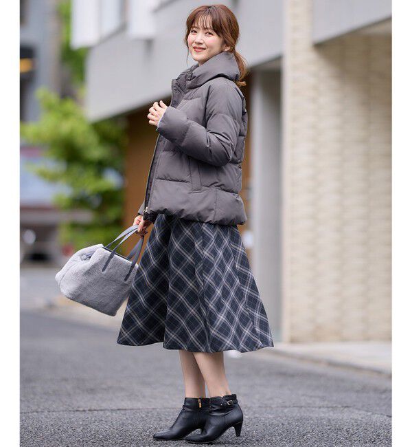 ANY SIS「【洗える】エコファイバーミックスショート ダウン」|ダウン|