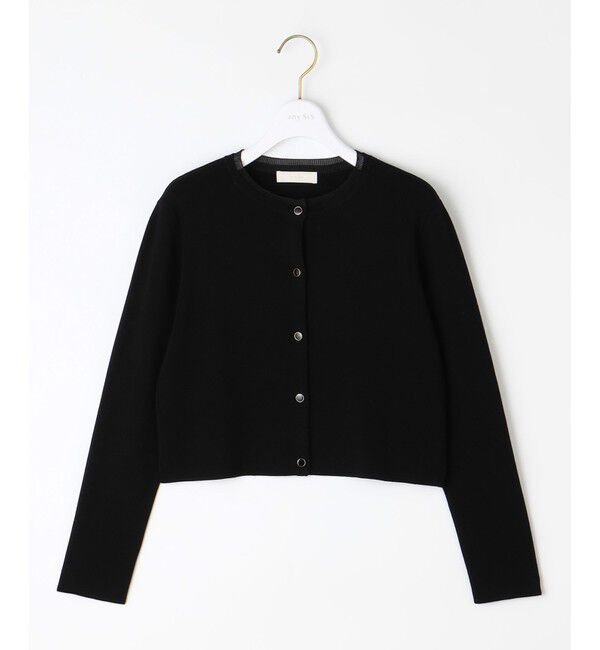 ANY SIS「【洗える】レースネックショートレングス カーディガン」|カーディガン|