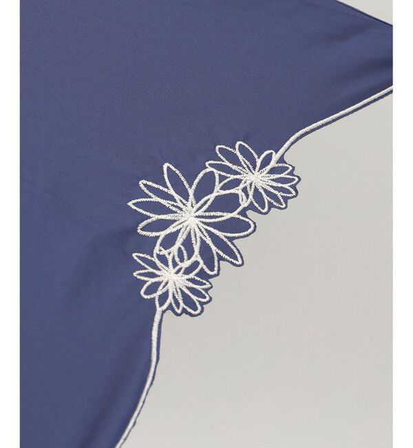 ANY SIS「【WEB限定】遮光ドームリムフラワー パラソル」|傘|