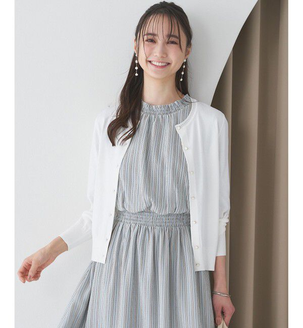 any SiS「【接触冷感 / UVケア】ベーシッククールタッチ カーディガン」|カーディガン|オフ