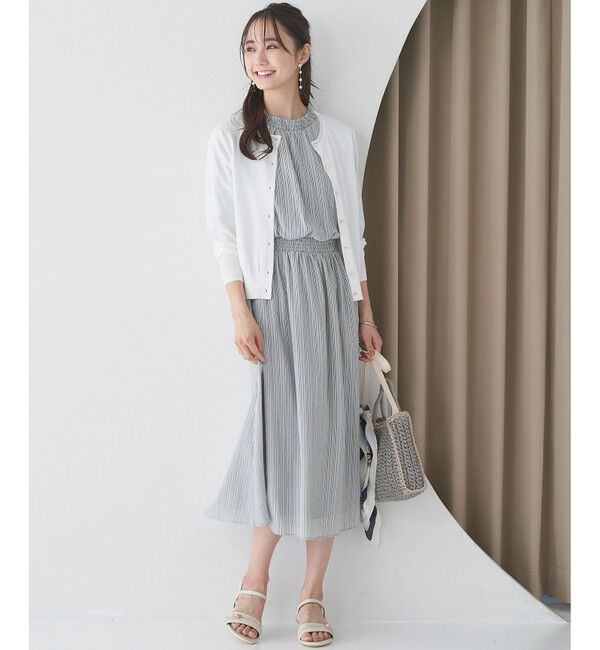 any SiS「【接触冷感 / UVケア】ベーシッククールタッチ カーディガン」|カーディガン|