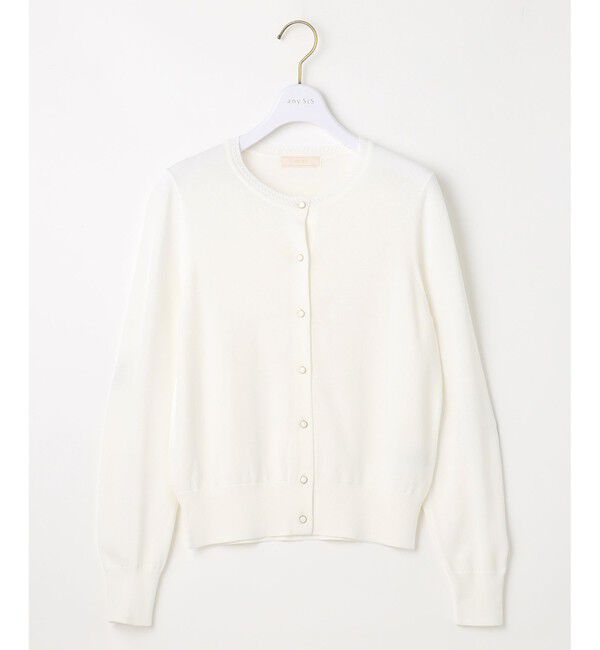 any SiS「【接触冷感 / UVケア】ベーシッククールタッチ カーディガン」|カーディガン|