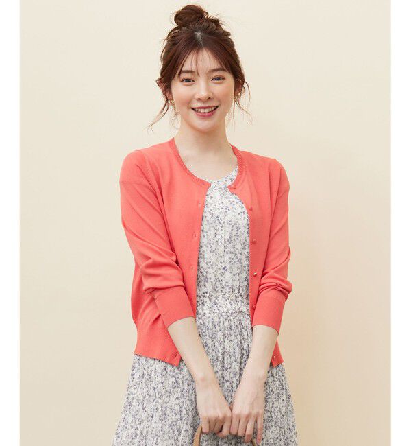any SiS「【接触冷感 / UVケア】ベーシッククールタッチ カーディガン」|カーディガン|【WEB限定】ｵ
