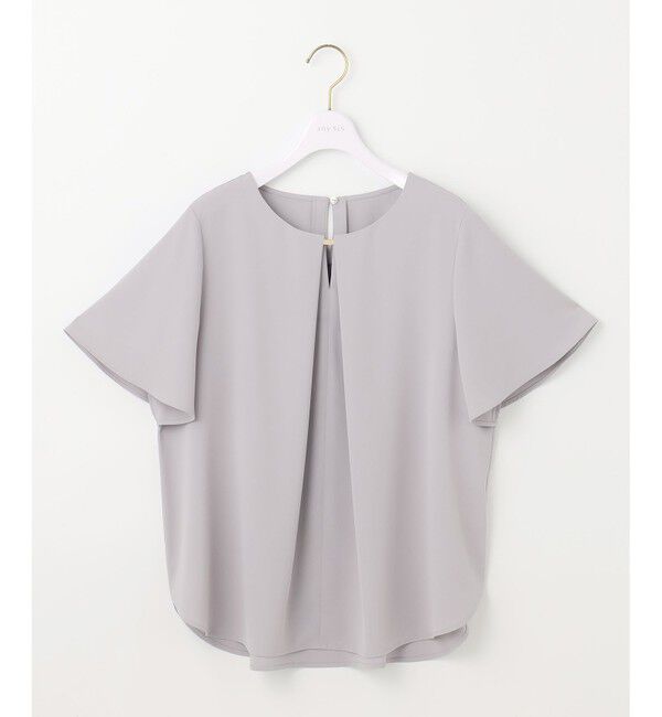 ANY SIS「【接触冷感・UVカット・吸水速乾】サラキレイ ブラウス」|シャツ・ブラウス|