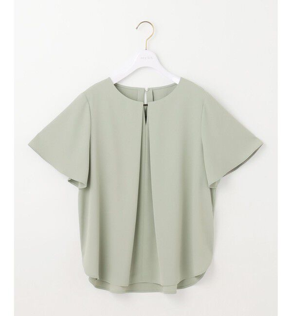 ANY SIS「【接触冷感・UVカット・吸水速乾】サラキレイ ブラウス」|シャツ・ブラウス|