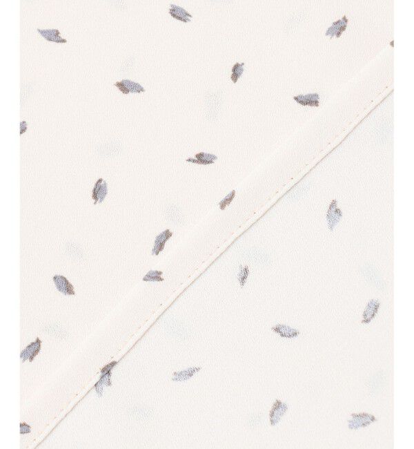 ANY SIS「【洗える】ラッフルフレアビジュー ブラウス」|シャツ・ブラウス|