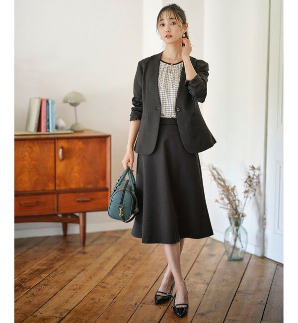 any SiS「【セットアップ対応】ビューティーツイルストレッチ フレアスカート」|スカート|