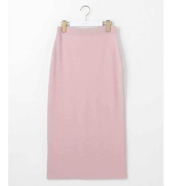 ANY SIS「【洗える・セットアップ可】アンチピリング総針ニット スカート」|スカート|ピンク