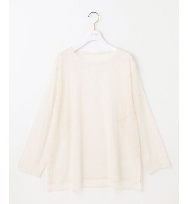 ANY SIS「【貴島明日香さんコラボ】チュールレイニャード猫 Tシャツ」|Tシャツ・カットソー|