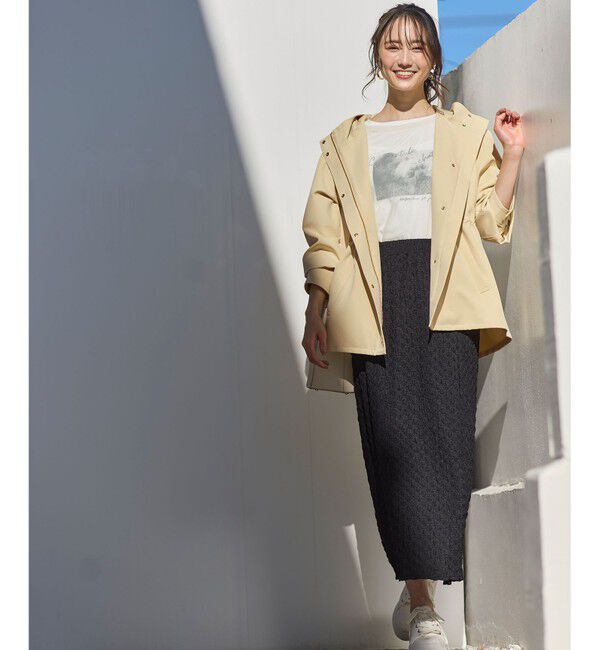 ANY SIS「【貴島明日香さんコラボ】チュールレイニャード猫 Tシャツ」|Tシャツ・カットソー|