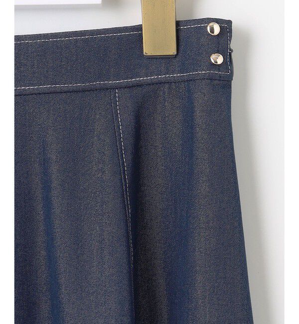 ANY SIS「【洗える】デニムライクエスカルゴ スカート」|スカート|