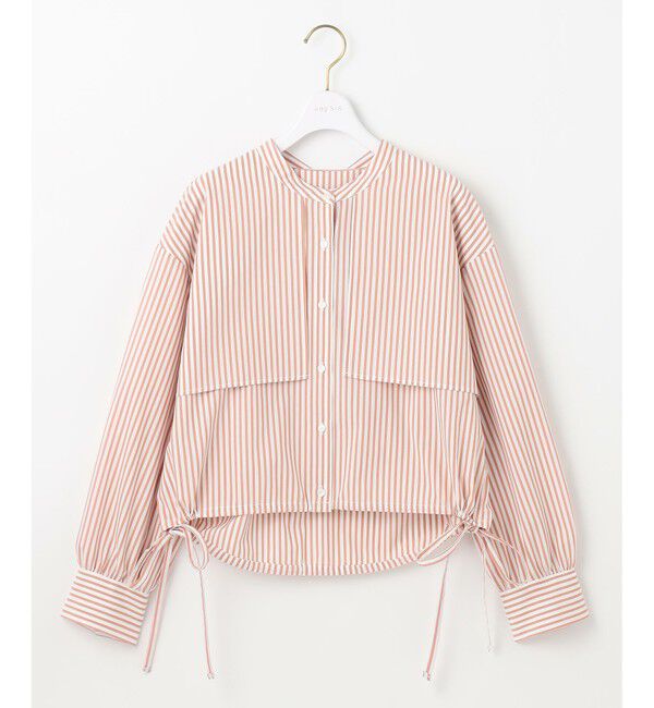 ANY SIS「【UVカット・接触冷感・速乾】クロップトヨークハオリ シャツ」|シャツ・ブラウス|