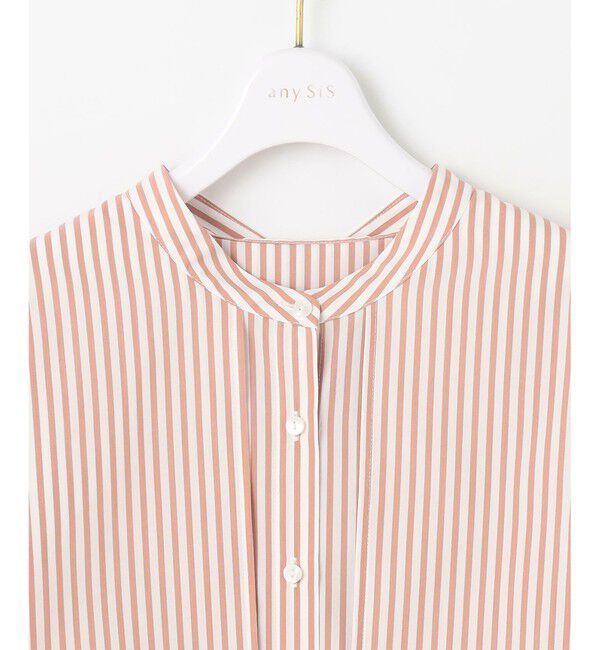 ANY SIS「【UVカット・接触冷感・速乾】クロップトヨークハオリ シャツ」|シャツ・ブラウス|
