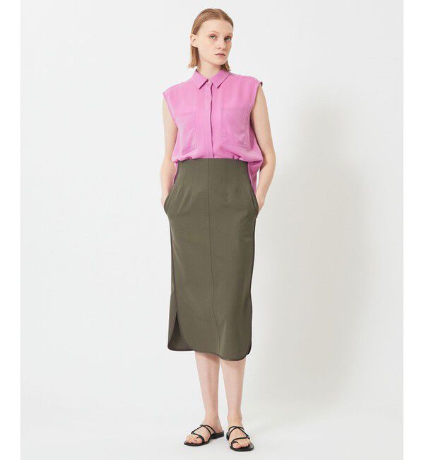 BEIGE,「WISTERIA / ナロースカート」|スカート|