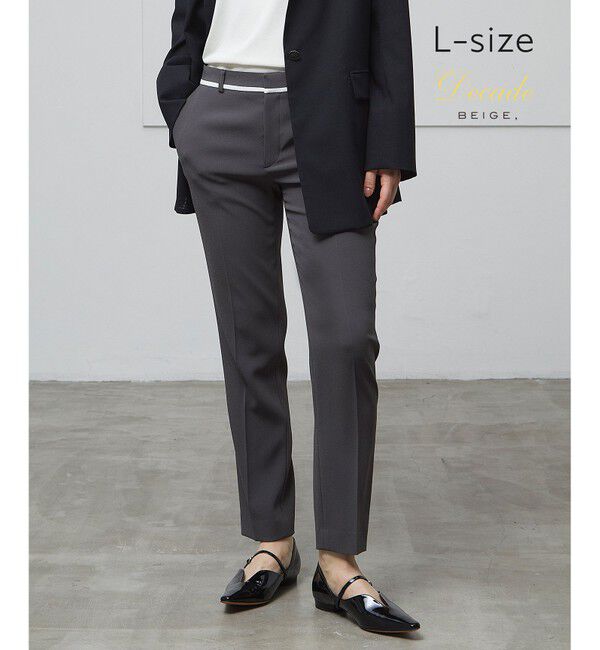 BEIGE,「【L-size】CINDY/クロップドパンツ」|その他|C.Gray&times;White