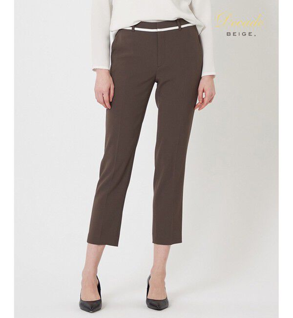 BEIGE,「【L-size】CINDY/クロップドパンツ」|その他|Mocha&times;Ecru
