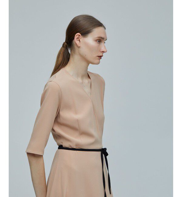 BEIGE,「【S-size】CINDY / カシュクールワンピース」|ワンピース|