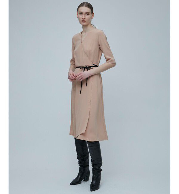 BEIGE,「【S-size】CINDY / カシュクールワンピース」|ワンピース|