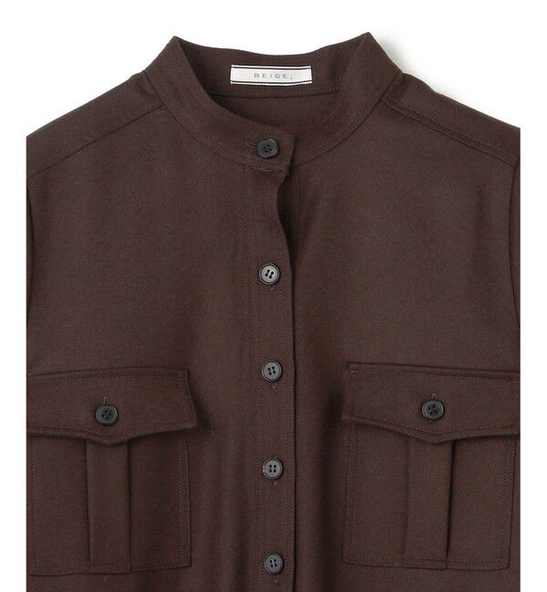 BEIGE,「【WEB限定】MONTE ROSA / Ⅰラインワンピース」|ワンピース|