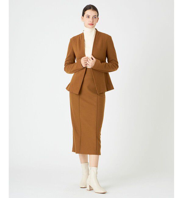 BEIGE,「【S-size】MAZARINE / ノーカラージャケット」|ノーカラージャケット|