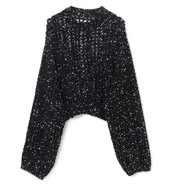 BEIGE,「【洗える】BARQUIER / スパンコールニット」|ニット・セーター|