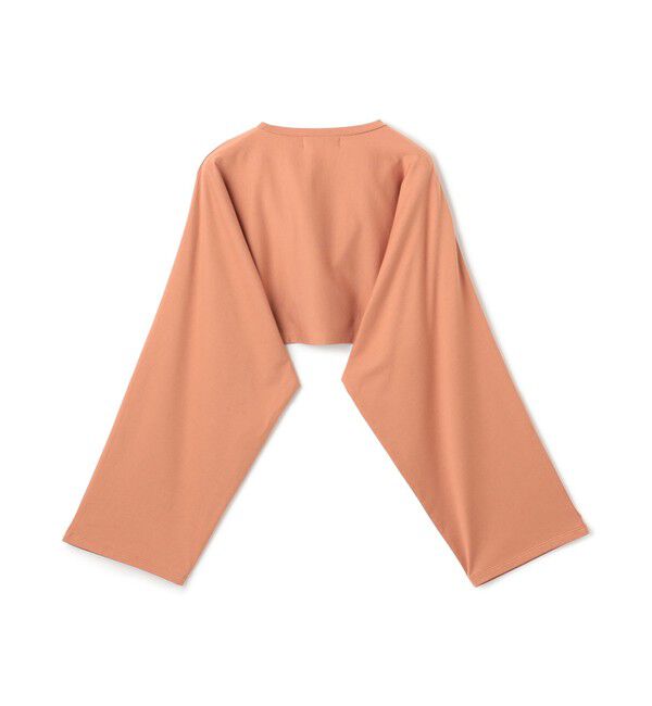 BEIGE,「【BEIGE,ecru/WEB限定・洗える】JERSEY STITCH / コットンクロップドトップス」|Tシャツ・カットソー|